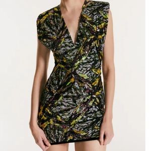 Sequin mini dress